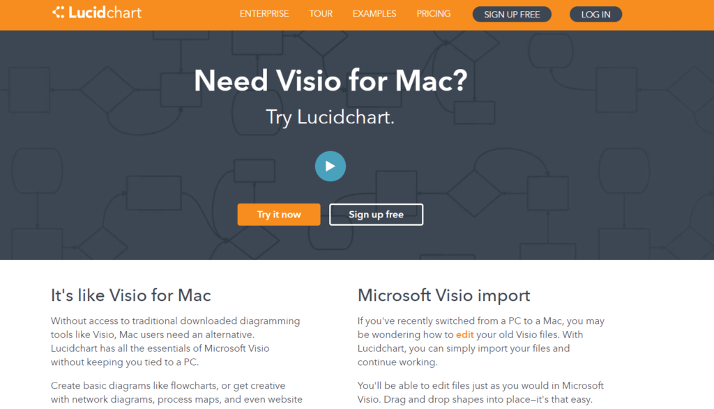 desktop version of visio for mac?